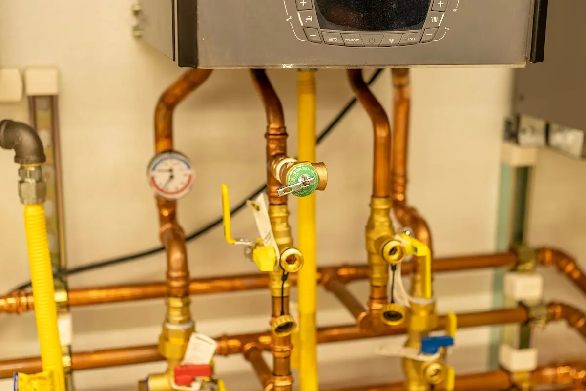 Licensed technician providing Slab Leak Repair for a homeowner in Eagleton Village